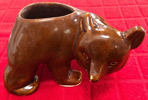 Vintage brown bear - “brown,