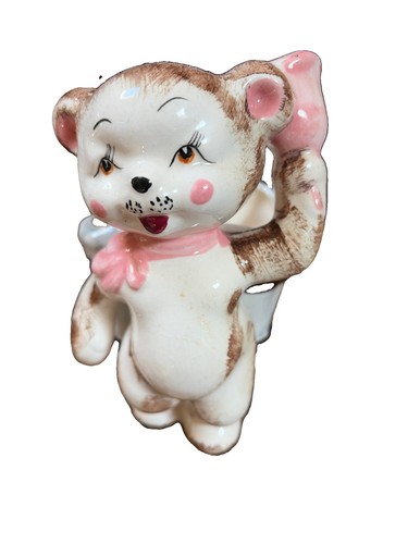 Vtg mcm pico ceramic teddy - vtg,