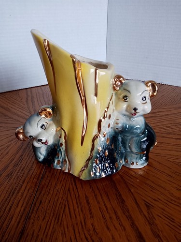 Shafer bear cubs tree stump - shafer,