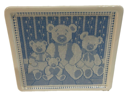 Napco ceramic teddy bear - ceramic,