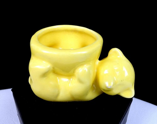 California pottery yellow bear - california,